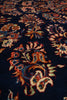 Load image into Gallery viewer, 7.4 x 10.3 Navy Blue Fine Persian Sarouk Rug - view 11