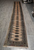Load image into Gallery viewer, 2.6 x 19.7 Feet Long Runner Bokhara Rug Handmade Pakistan #F-3132