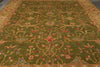 Load image into Gallery viewer, 12 x 15 Green Quality Handmade Wool Rug #PIX-2343