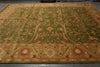 Load image into Gallery viewer, 12 x 15 Green Quality Handmade Wool Rug #PIX-2343