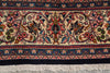 Load image into Gallery viewer, 8 x 8 Square Quality Persian Sarouk Rug Royal Blue - view 15