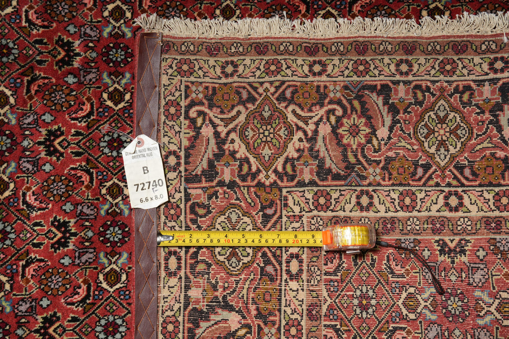 6.6 x 8 High End Persian Bijar Rug - view 15