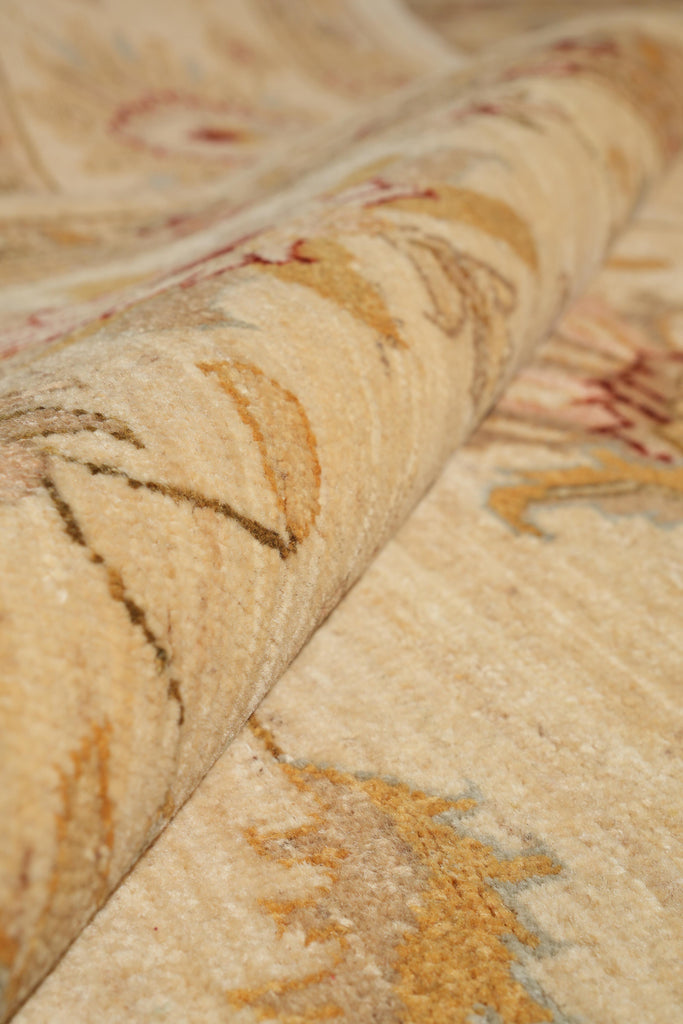 9 x 12 Natural Handmade Chobi Ziglar Rug #F-4173