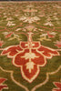 Load image into Gallery viewer, 12 x 15.4 New Handmade Agra Rug Dense Weave Green #PIX-115