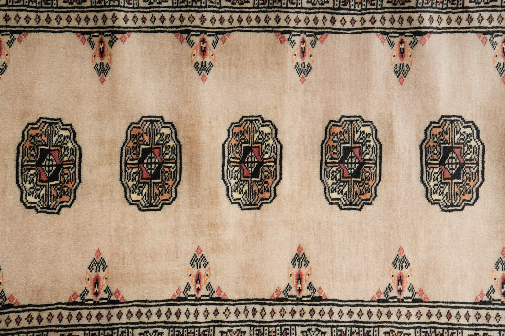 19.6 Feet Long Bokhara Runner Beige #F-3133