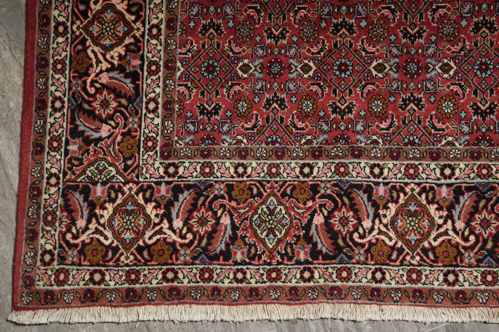 6.6 x 8 High End Persian Bijar Rug - view 13