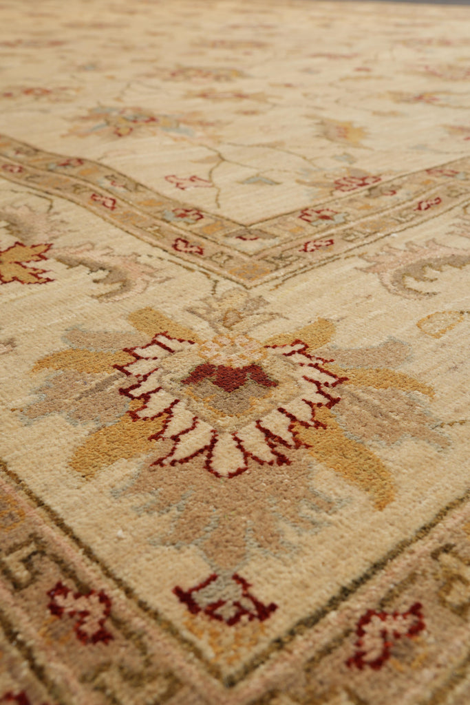 9 x 12 Natural Handmade Chobi Ziglar Rug #F-4173