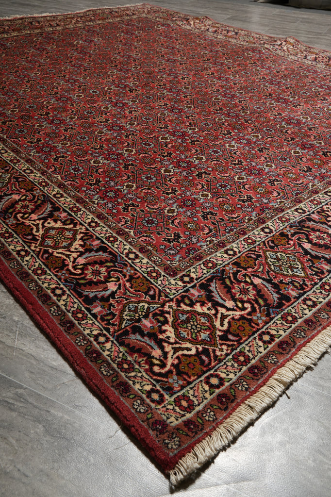 6.6 x 8 High End Persian Bijar Rug - view 6