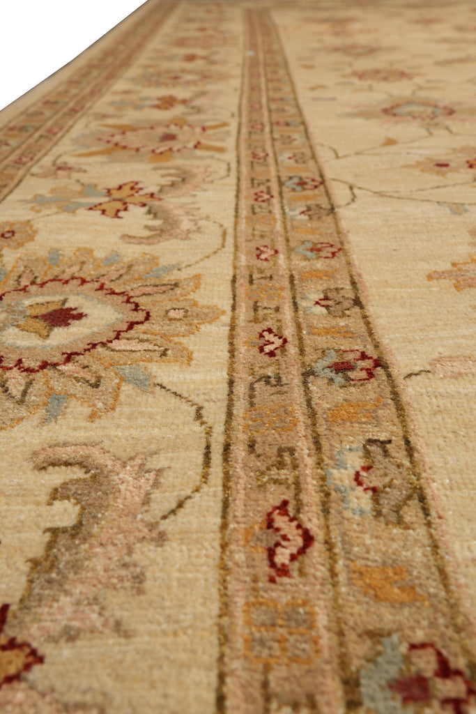 9 x 12 Natural Handmade Chobi Ziglar Rug #F-4173