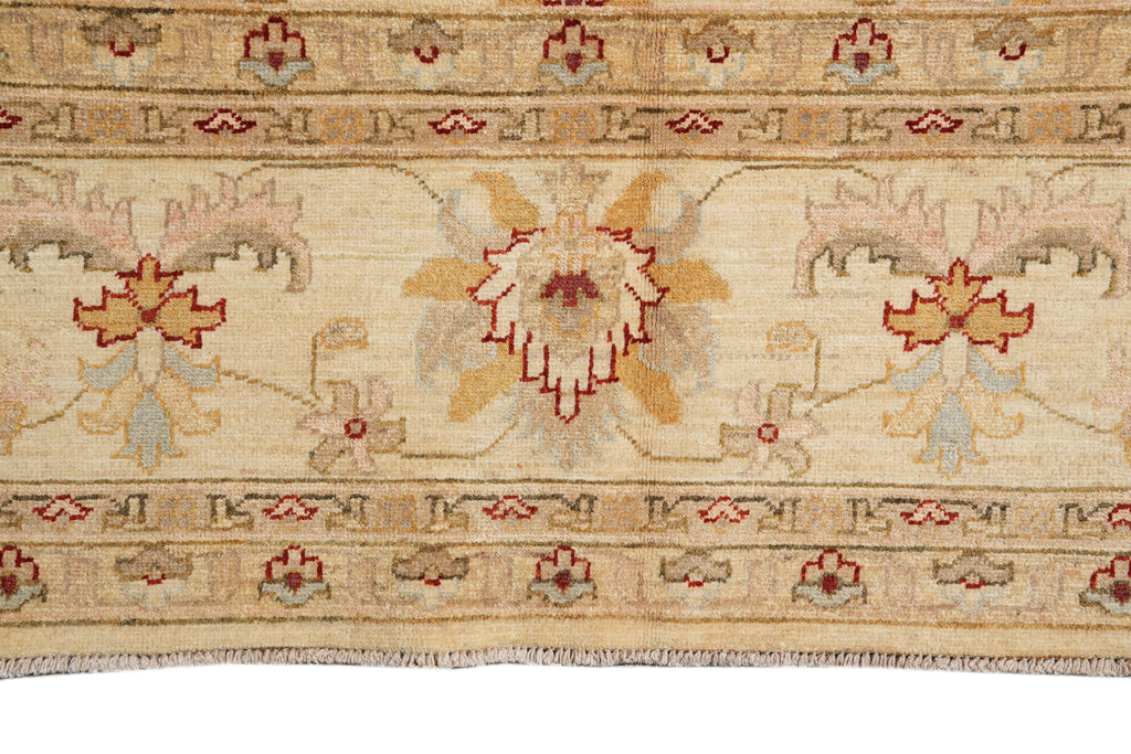 9 x 12 Natural Handmade Chobi Ziglar Rug #F-4173