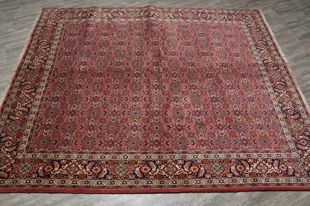 6.6 x 8 High End Persian Bijar Rug - view 4