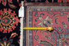 Load image into Gallery viewer, 7 x 10.6 Midnight Blue Persian Tabriz Rug - view 15