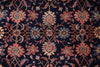 Load image into Gallery viewer, 7 x 10.6 Midnight Blue Persian Tabriz Rug - view 7