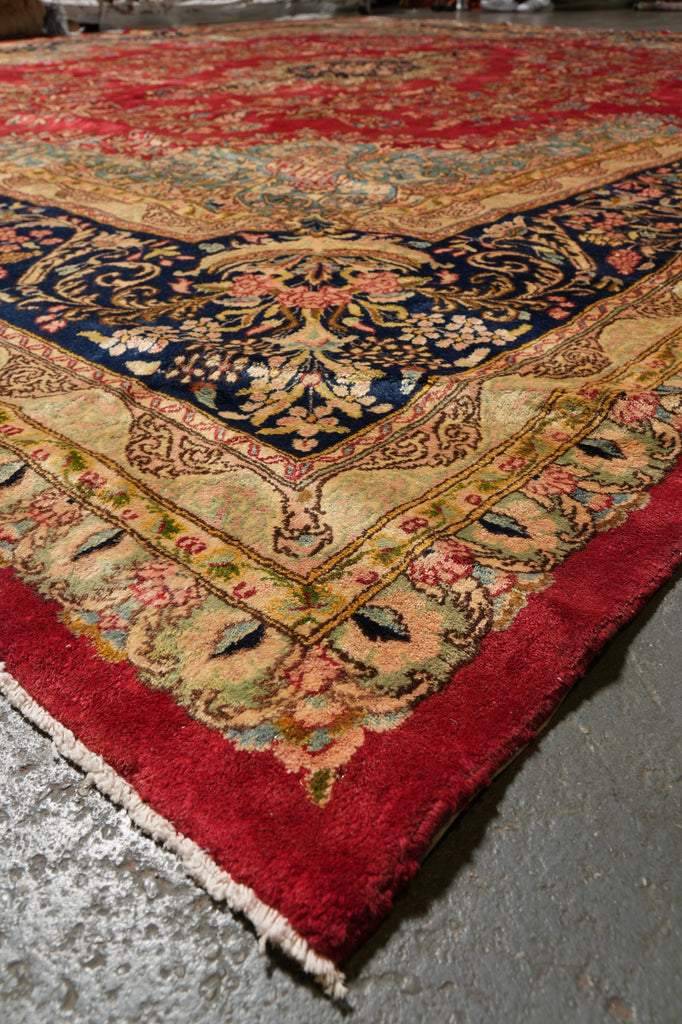 13 x 15 Authentic Persian Kerman Rug #F-4491