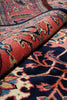 Load image into Gallery viewer, 7 x 10.6 Midnight Blue Persian Tabriz Rug - view 13
