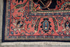 Load image into Gallery viewer, 7 x 10.6 Midnight Blue Persian Tabriz Rug - view 14