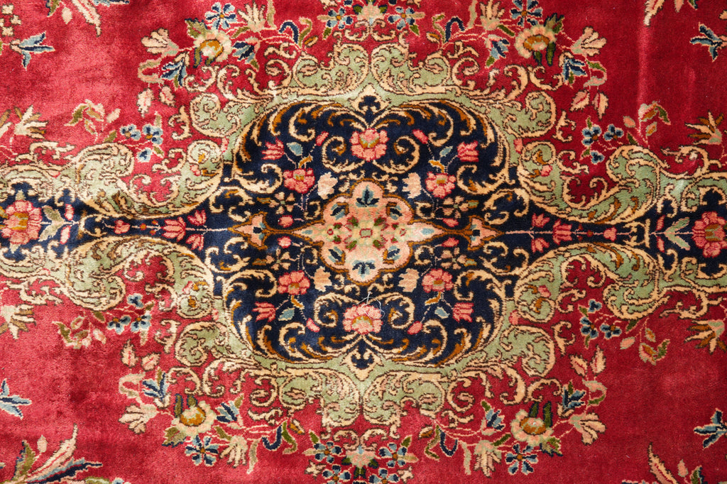 13 x 15 Authentic Persian Kerman Rug #F-4491