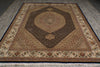 Load image into Gallery viewer, Decorative rug with intricate patterns on a wooden floor