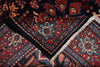 Load image into Gallery viewer, 6.8 x 7 Navy Blue Persian Sarouk Quality Rug - view 9