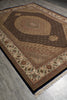Load image into Gallery viewer, Decorative rug with intricate patterns on a wooden floor
