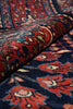 Load image into Gallery viewer, 6.8 x 7 Navy Blue Persian Sarouk Quality Rug - view 10