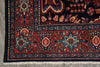 Load image into Gallery viewer, 6.8 x 7 Navy Blue Persian Sarouk Quality Rug - view 11