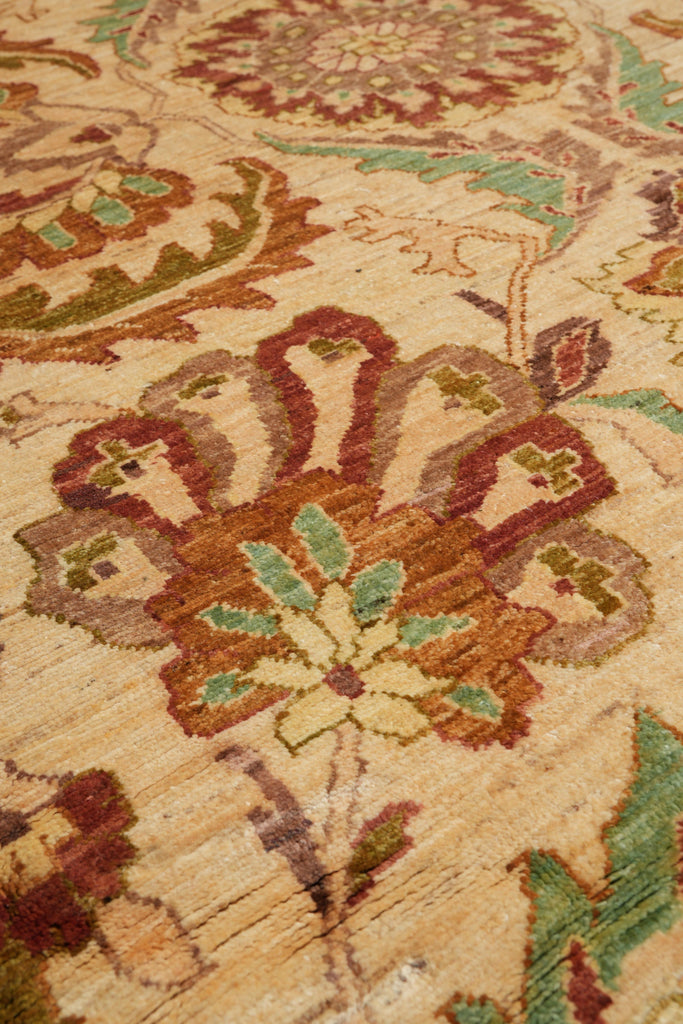 8.11 x 11.7 New Zigler Chobi Rug Beige Gold #F-4174