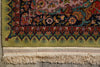 Load image into Gallery viewer, 11.2 x 17.6 Fine Persian Tabriz Rug  Wool and Silk on Silk 500 KPSI Green #F-4492