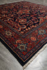 Load image into Gallery viewer, 6.8 x 7 Navy Blue Persian Sarouk Quality Rug - view 5