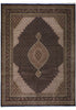 Load image into Gallery viewer, Decorative rug with intricate patterns on a plain background