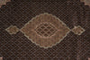Load image into Gallery viewer, Brown patterned rug with intricate design
