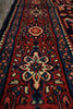 Load image into Gallery viewer, 6.8 x 7 Navy Blue Persian Sarouk Quality Rug - view 8