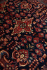 Load image into Gallery viewer, 6.8 x 7 Navy Blue Persian Sarouk Quality Rug - view 7