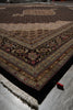 Load image into Gallery viewer, Decorative rug with intricate patterns on a concrete floor