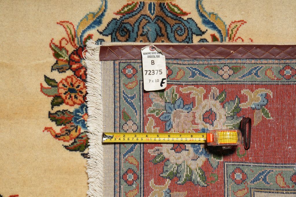 7 x 10 Unusual Persian Botteh Sarouk Rug - view 14