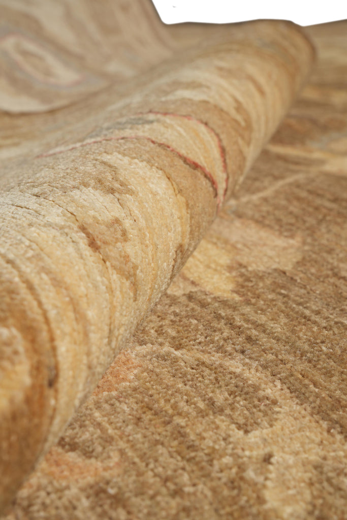 9.4 x 11.10 Brown Zigler Chobi Rug #F-4175