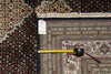 Load image into Gallery viewer, Close-up of patterned rugs with a measuring tape and pen on top