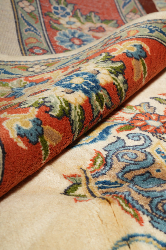 7 x 10 Unusual Persian Botteh Sarouk Rug - view 12