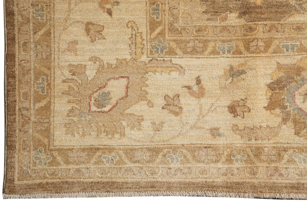 9.4 x 11.10 Brown Zigler Chobi Rug #F-4175