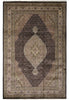 Load image into Gallery viewer, Decorative rug with intricate patterns on a plain background