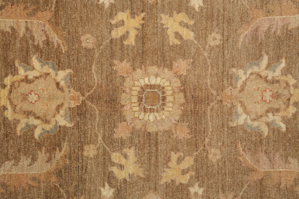 9.4 x 11.10 Brown Zigler Chobi Rug #F-4175