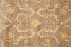 Load image into Gallery viewer, 11.8 x 14.6 Natural Wool Handmade Chobi Zigler Rug Neutral Soft Light Brown #PIX-15421