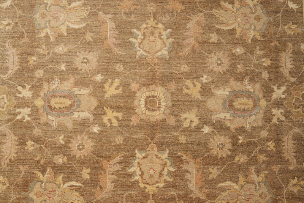 9.4 x 11.10 Brown Zigler Chobi Rug #F-4175