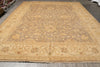 Load image into Gallery viewer, 11.8 x 14.6 Natural Wool Handmade Chobi Zigler Rug Neutral Soft Light Brown #PIX-15421