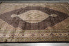 Load image into Gallery viewer, Decorative rug with intricate patterns on a wooden floor