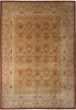 Load image into Gallery viewer, 8.2 x 11.3 New Handmade Zigler Chobi Rug Gold #F-4176