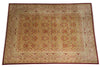 Load image into Gallery viewer, 8.2 x 11.3 New Handmade Zigler Chobi Rug Gold #F-4176