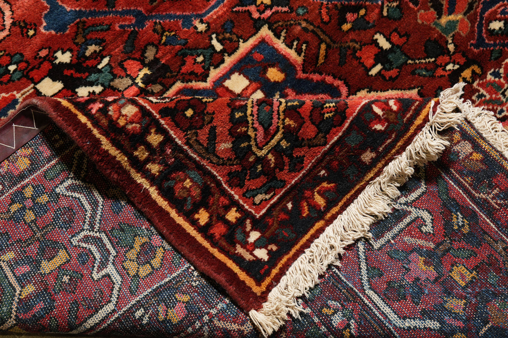 10.4 x 16 OLD Persian Bakhtiar Rug Tribal #PIX-15084