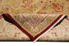 Load image into Gallery viewer, 8.2 x 11.3 New Handmade Zigler Chobi Rug Gold #F-4176