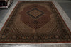 Load image into Gallery viewer, Decorative rug with intricate patterns on a floor